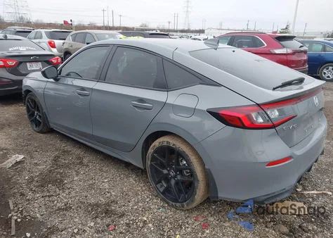 2025 Honda Civic Hybrid Sport из США, поврежденный, VIN 19XFL4H86SE012425